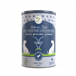 Pawfect Freeze-Dried Treats for Dogs -100% Goat Liver