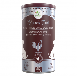 Pawfect Freeze-Dried Chicken Treats for Dogs -100% Chicken Liver