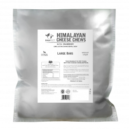 Pawfect Multifunctional Yak Cheese Chews for Dogs with Cranberry & Pomegranate