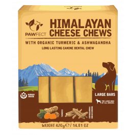 Pawfect Cheese Chews with Turmeric and Ashwagandha for Dogs