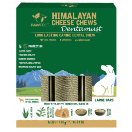 Pawfect Multifunctional Yak Cheese Chews for Dogs with Aloevera