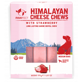 Pawfect Dental Chews for Dogs with Strawberry