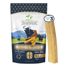 Pawfect 100% Original Himalayan Yak Cheese Chews for Dogs- Small