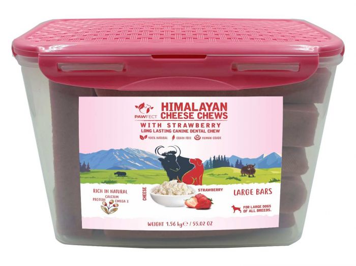 Buy Royal Enfield Pawfect Himalayan Yak Chews for Dogs with Strawberry Online