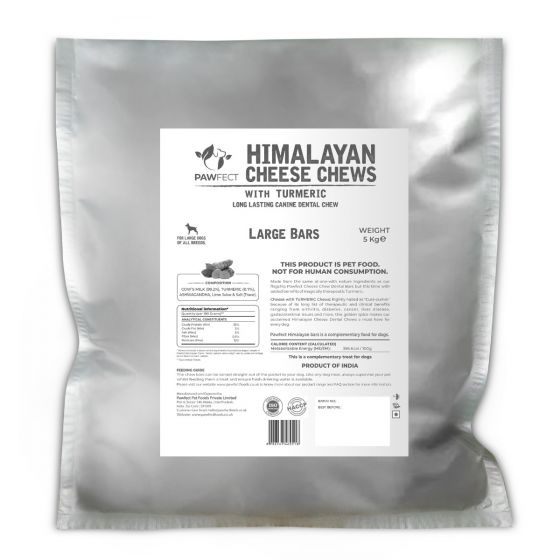 Buy Royal Enfield Pawfect Yak Chews for Dogs with Turmeric and Ashwagandha Online